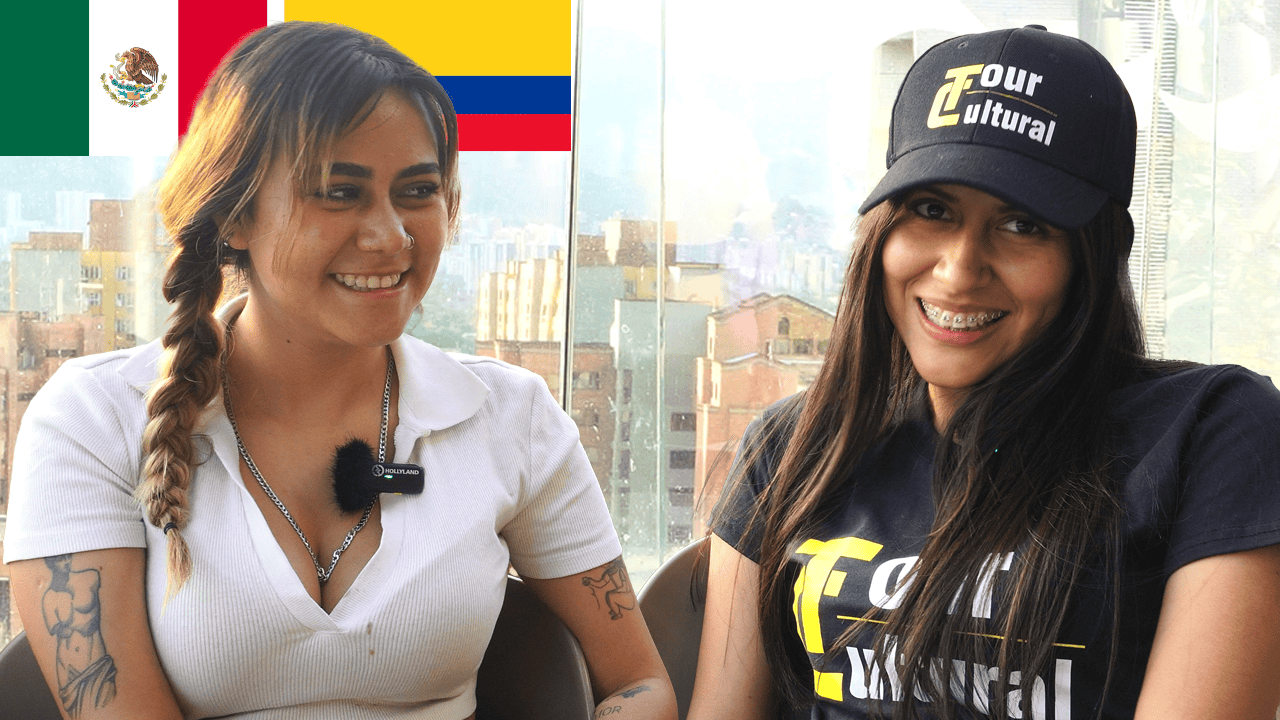 nterview with Angela Vazquez, a Mexican student in Medellin